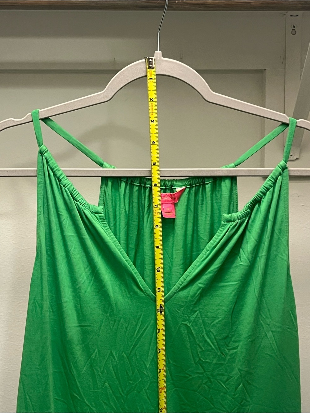 Lilly Pulitzer Bright Green Maxi Dress with Pockets